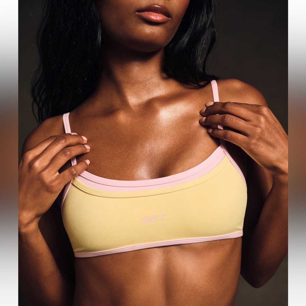 SET Active Taffy Sport Bra. Birthday Drop - Picture 2 of 7